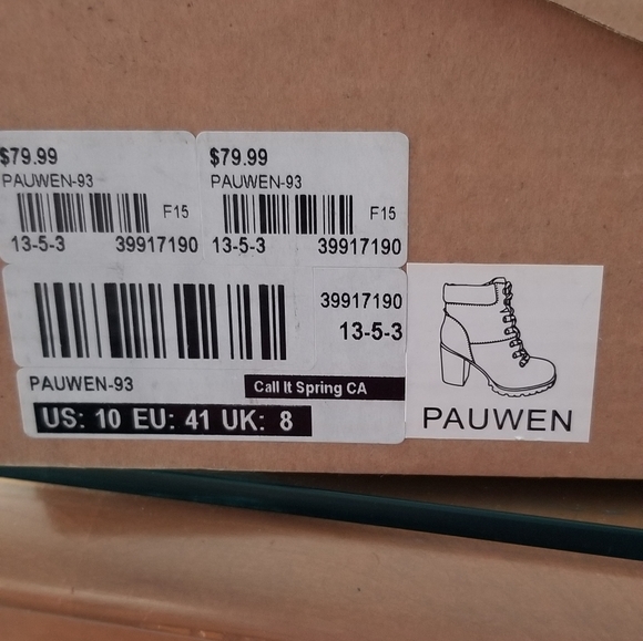 Black faux suede booties - Picture 3 of 3